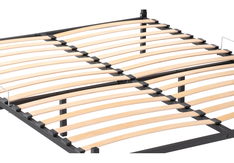 Кровать, Фади 160х200 черная