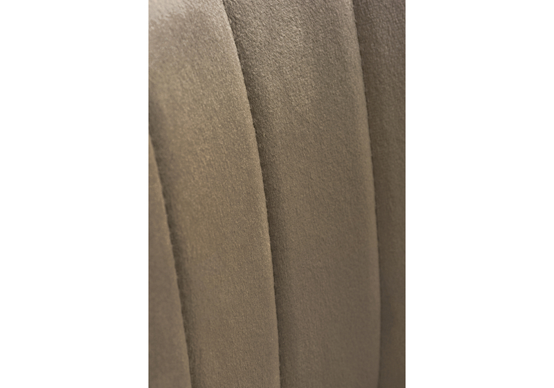 Стул на металлокаркасе, Kamelia cappuccino / gold