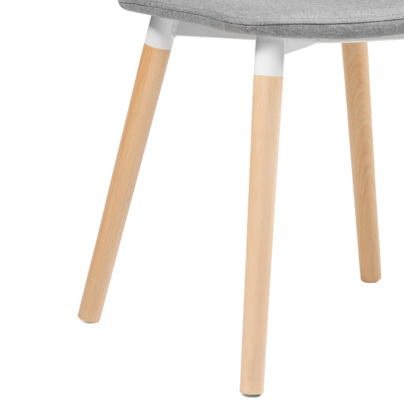 Стул деревянный, Klint gray / wood