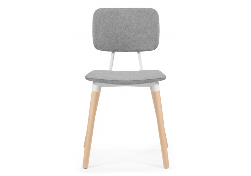 Стул деревянный, Klint gray / wood