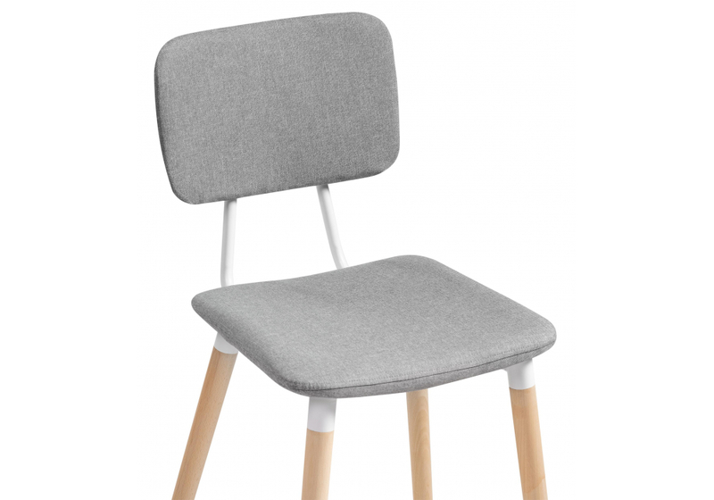 Стул деревянный, Klint gray / wood