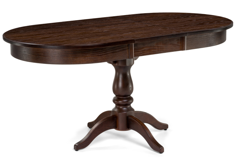 Стол деревянный, Сайрус орех темный