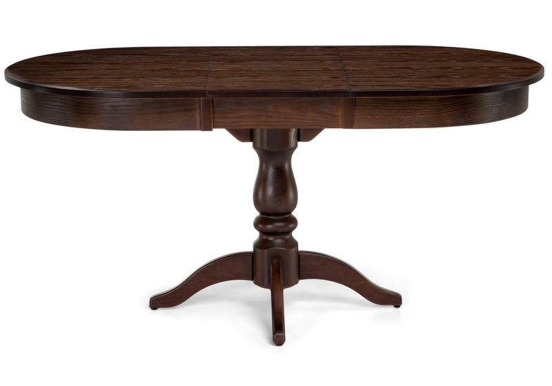 Стол деревянный, Сайрус орех темный