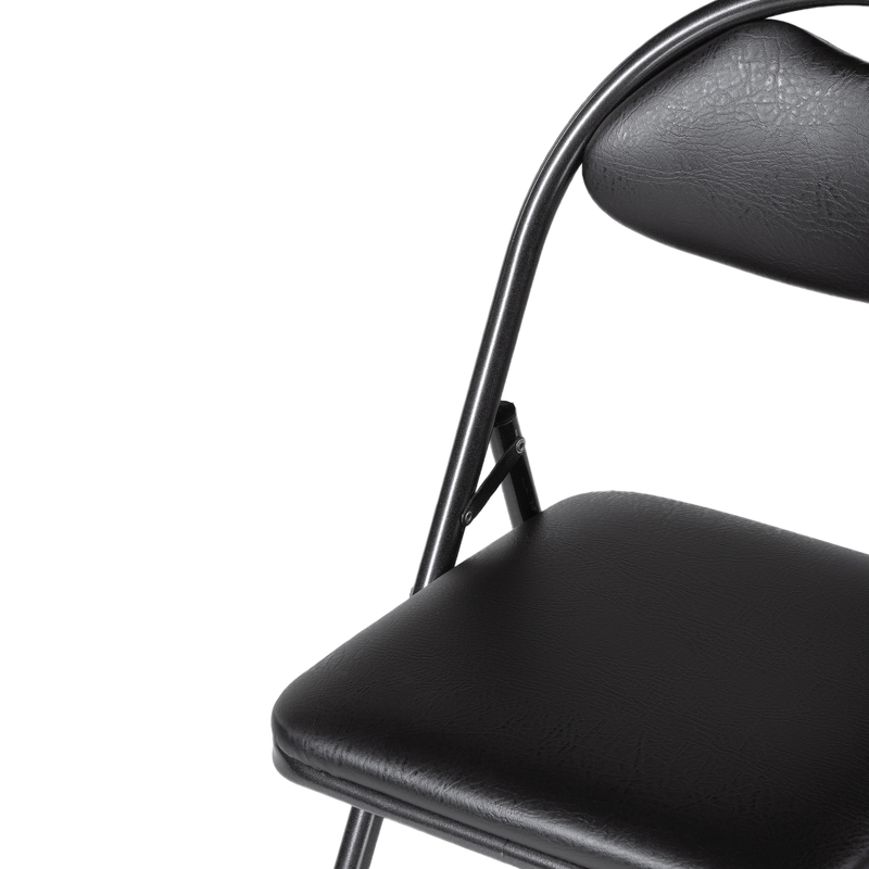 Стул на металлокаркасе, Gikat черный / темный мусс