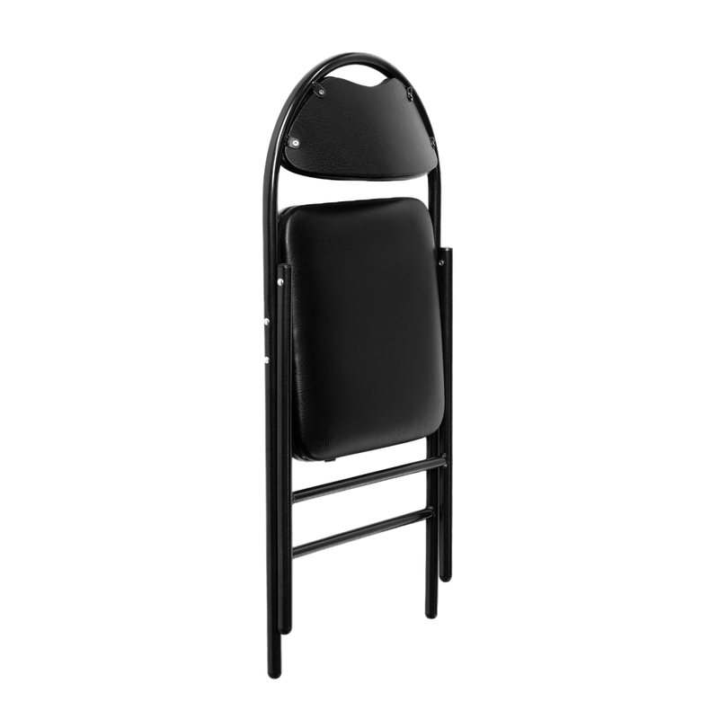 Стул на металлокаркасе, Gikat черный / темный мусс