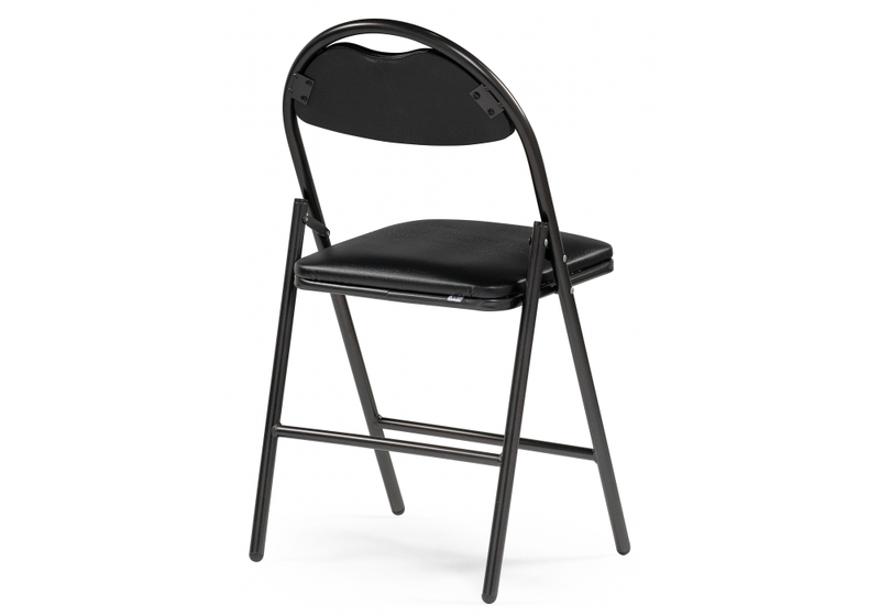 Стул на металлокаркасе, Gikat черный / темный мусс