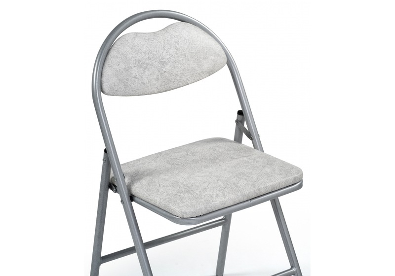 Стул на металлокаркасе, Gikat белый мрамор / светлый мусс