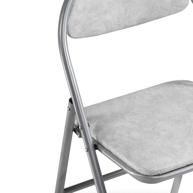 Стул на металлокаркасе, Gikat белый мрамор / светлый мусс