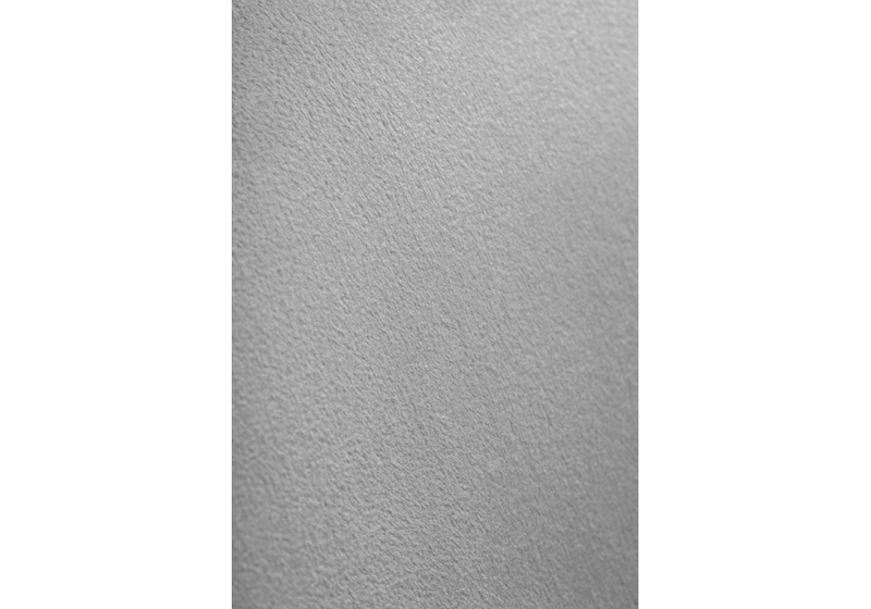 Стул на металлокаркасе, Корсе светло-серый/ черный глянец