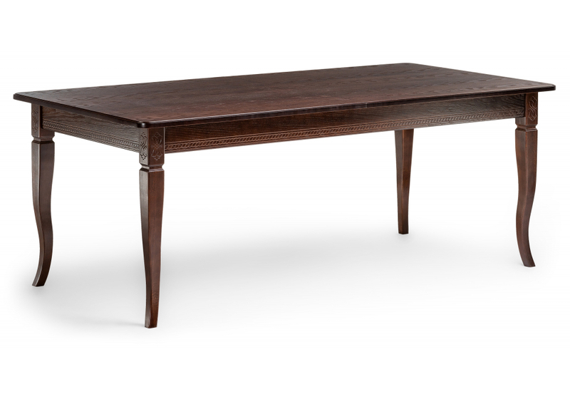 Стол деревянный, Балмет орех темный