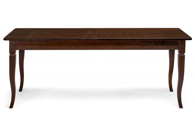 Стол деревянный, Балмет орех темный