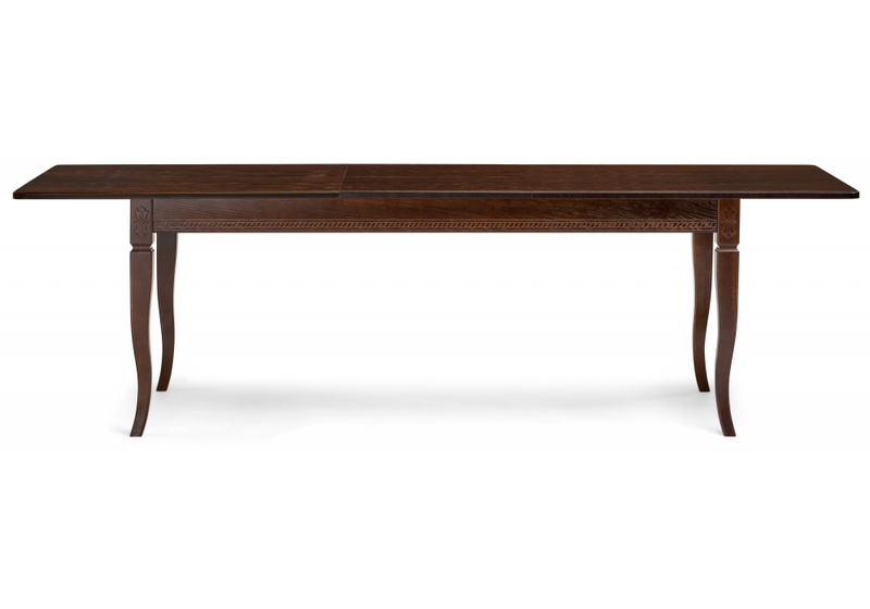 Стол деревянный, Балмет орех темный