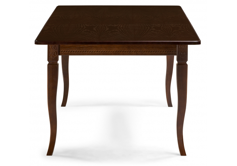 Стол деревянный, Балмет орех темный