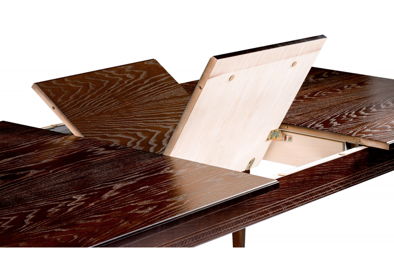 Стол деревянный, Балмет орех темный