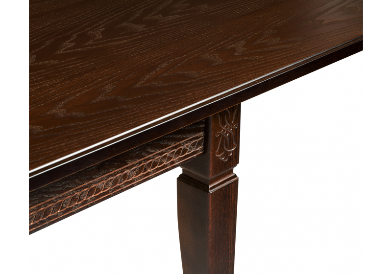 Стол деревянный, Балмет орех темный