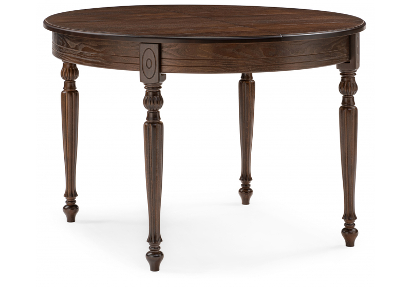 Стол деревянный, Брейзер орех темный