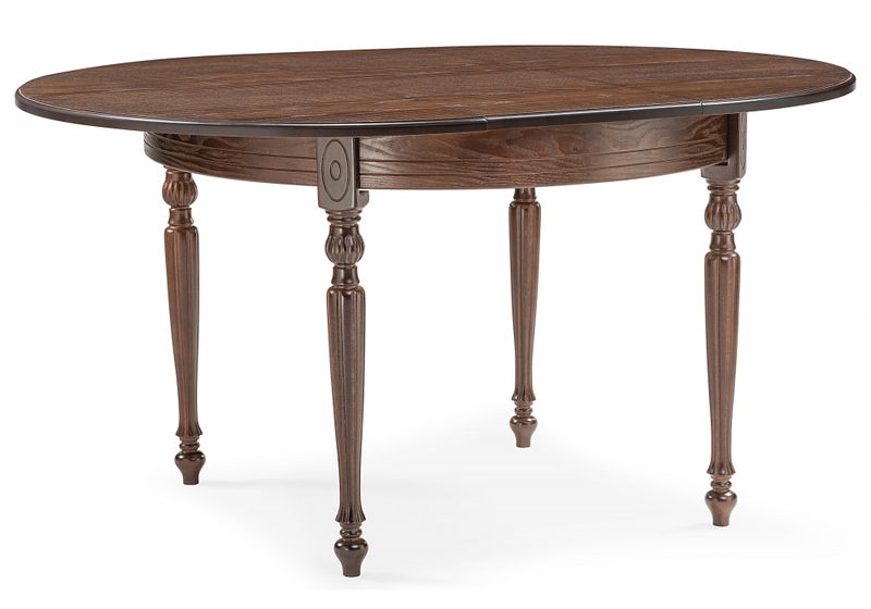 Стол деревянный, Брейзер орех темный