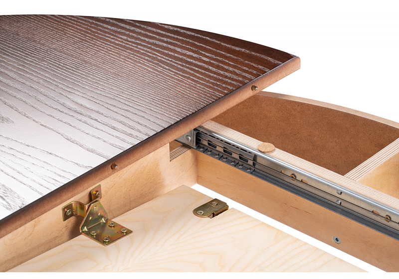 Стол деревянный, Брейзер орех темный