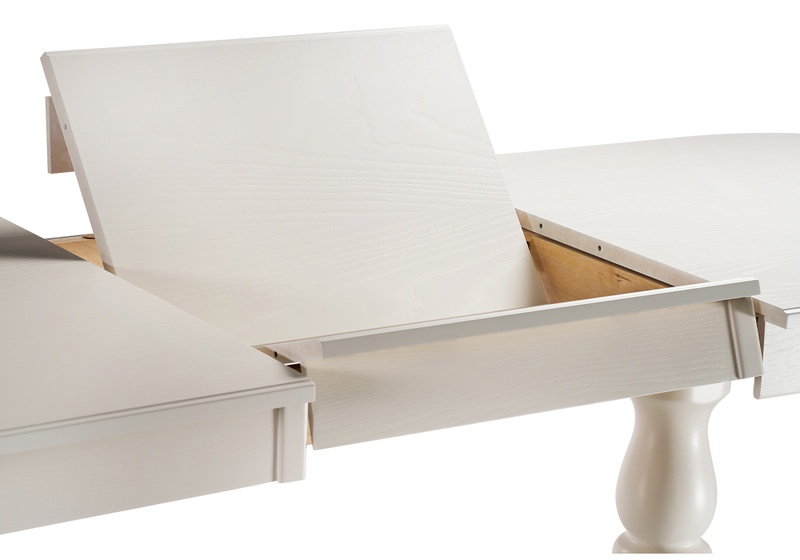 Стол деревянный, Красидиано молочный