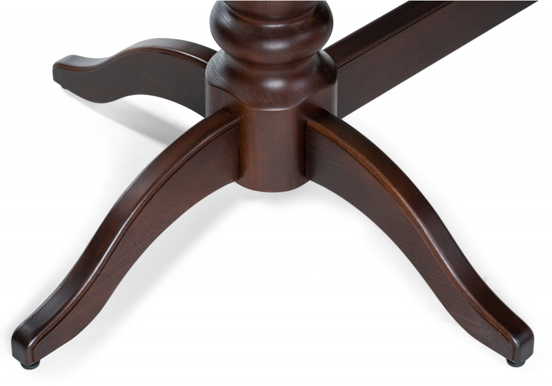 Стол деревянный, Красидиано орех темный