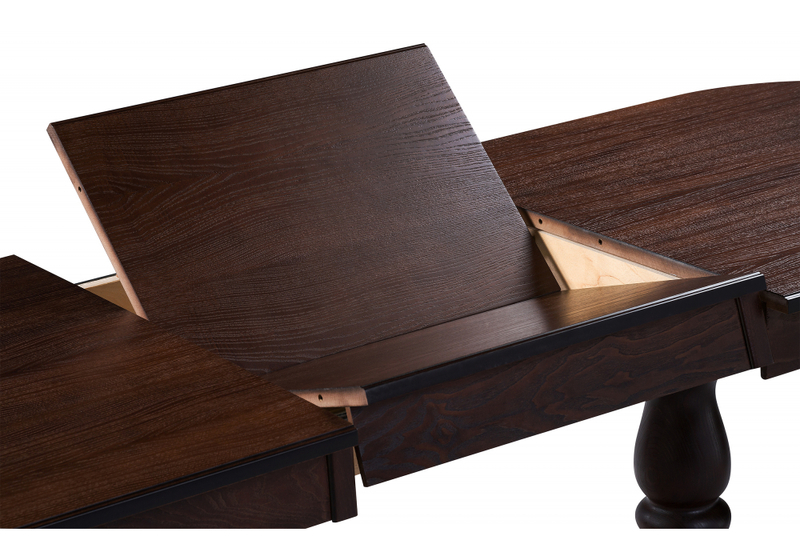 Стол деревянный, Красидиано орех темный