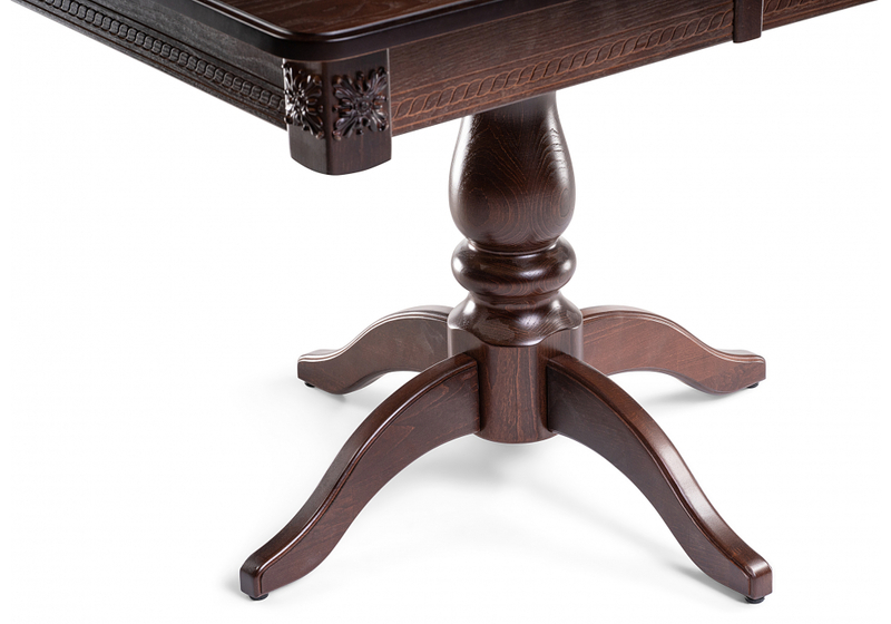 Стол деревянный, Матис орех темный