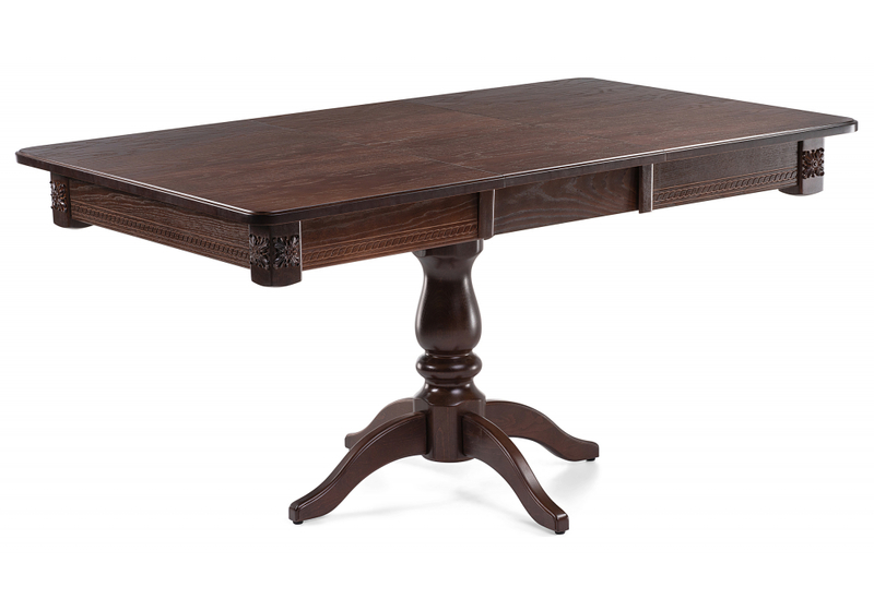 Стол деревянный, Матис орех темный