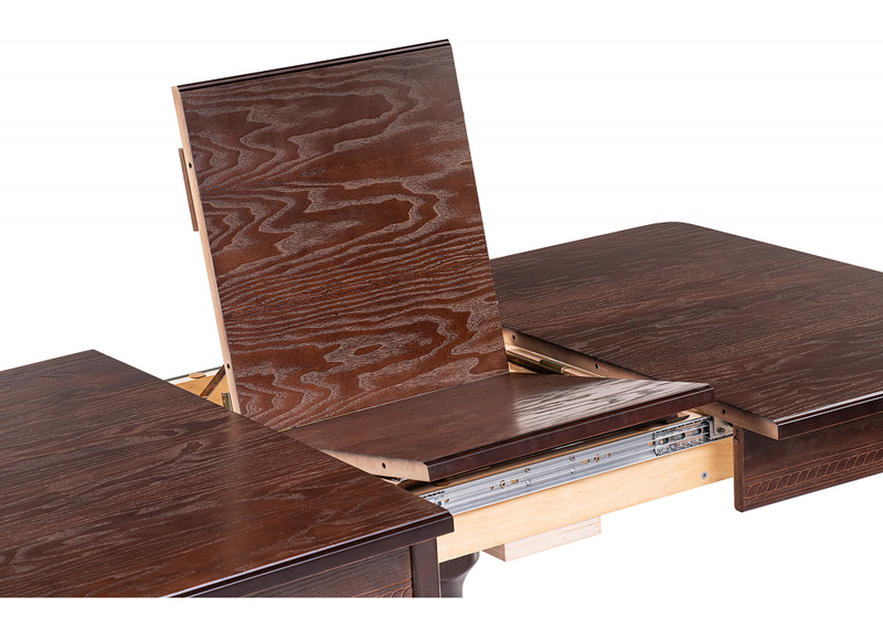 Стол деревянный, Матис орех темный