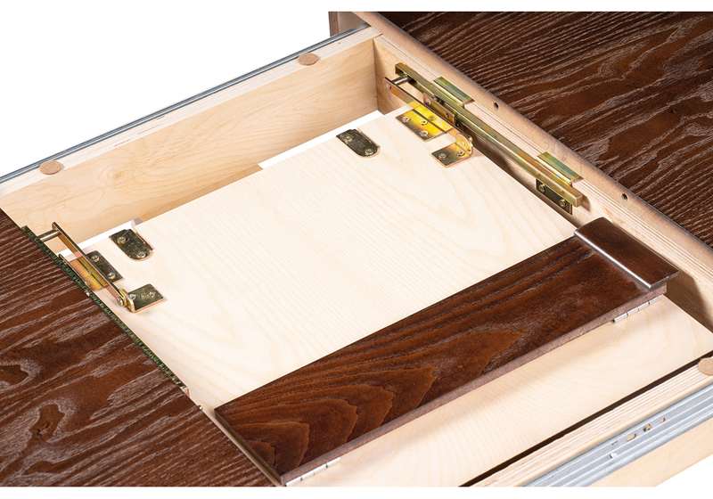 Стол деревянный, Матис орех темный