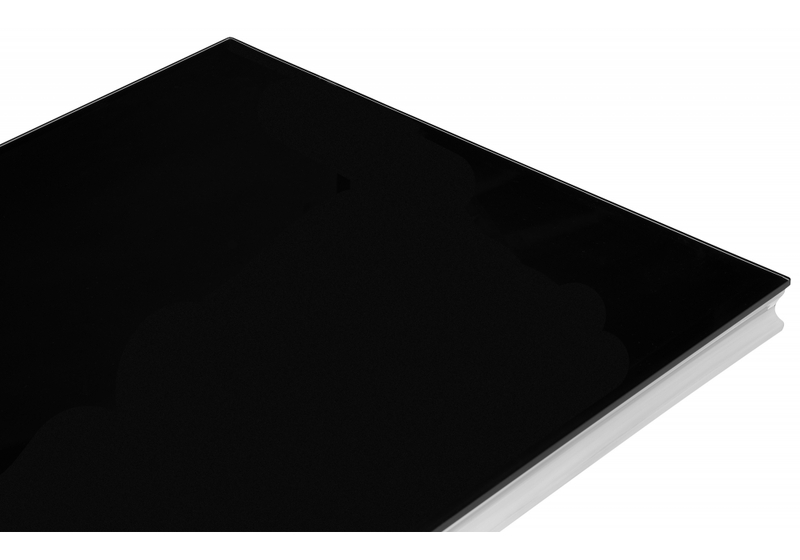 Стол стеклянный, Kolonel черный