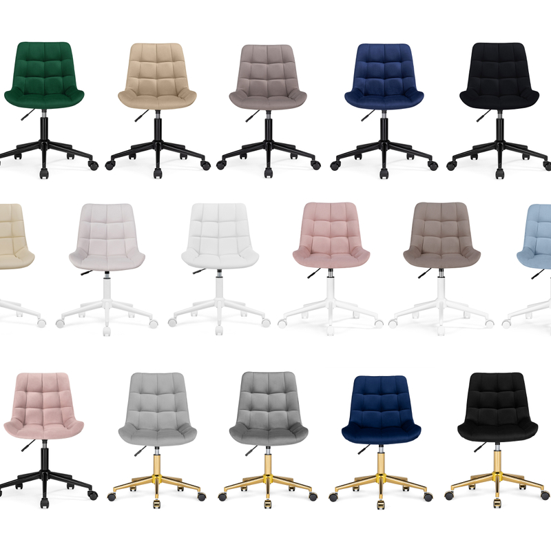 Офисное кресло, Честер синий / черный