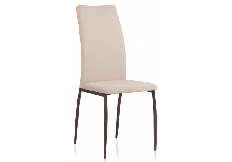 Стул на металлокаркасе, Tod beige / black