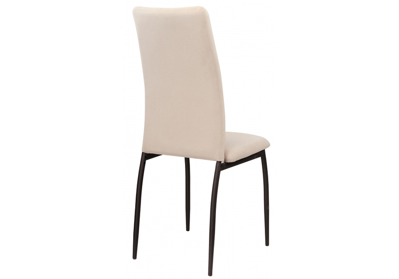 Стул на металлокаркасе, Tod beige / black