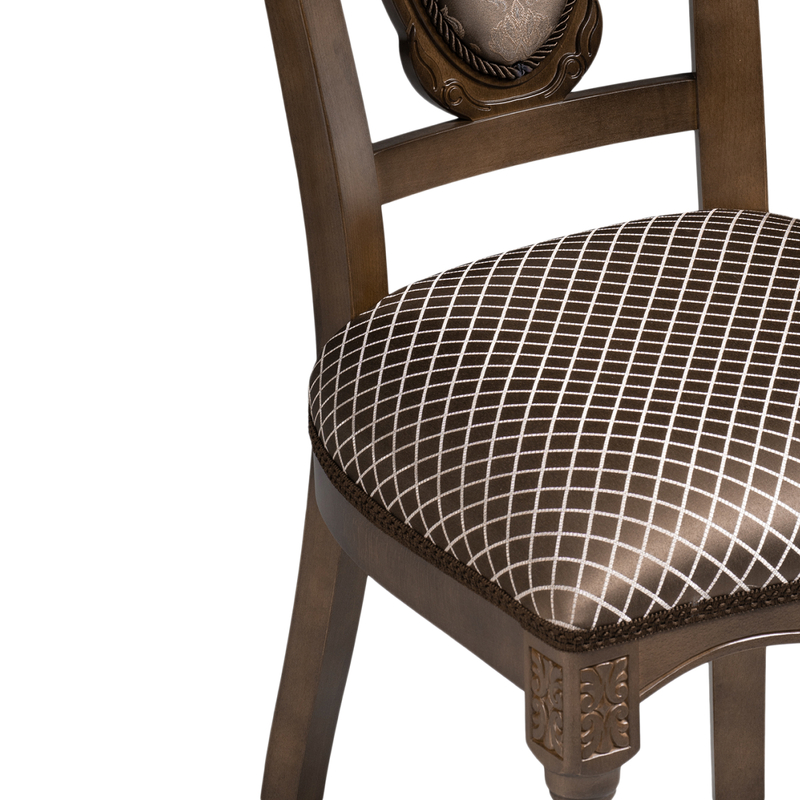 Стул деревянный, Лино орех / ромб