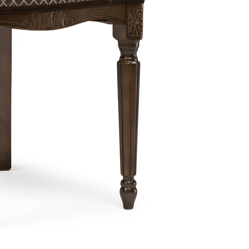 Стул деревянный, Лино орех / ромб