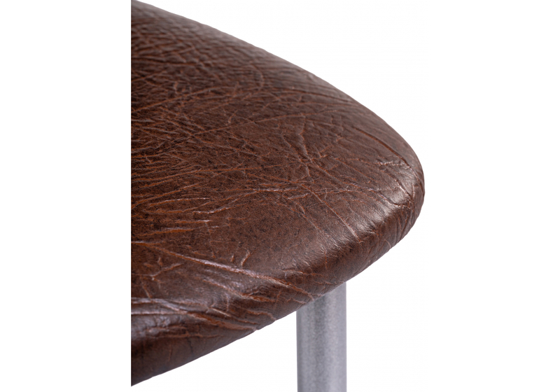 Стул на металлокаркасе, Grigori горький шоколад / светлый мусс