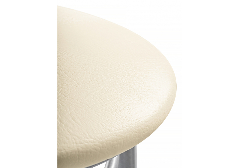 Стул на металлокаркасе, Lamniel ваниль в крапинку / светлый мусс