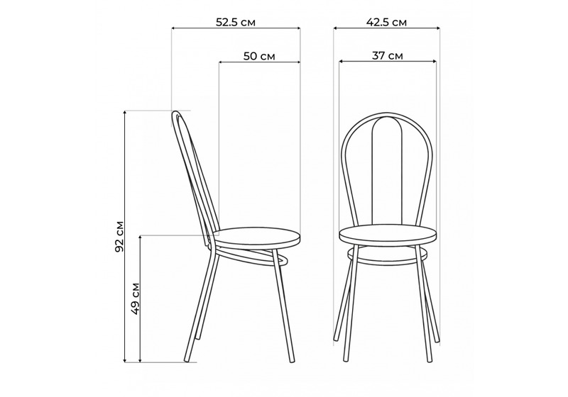 Стул на металлокаркасе, Lamniel ваниль в крапинку / светлый мусс