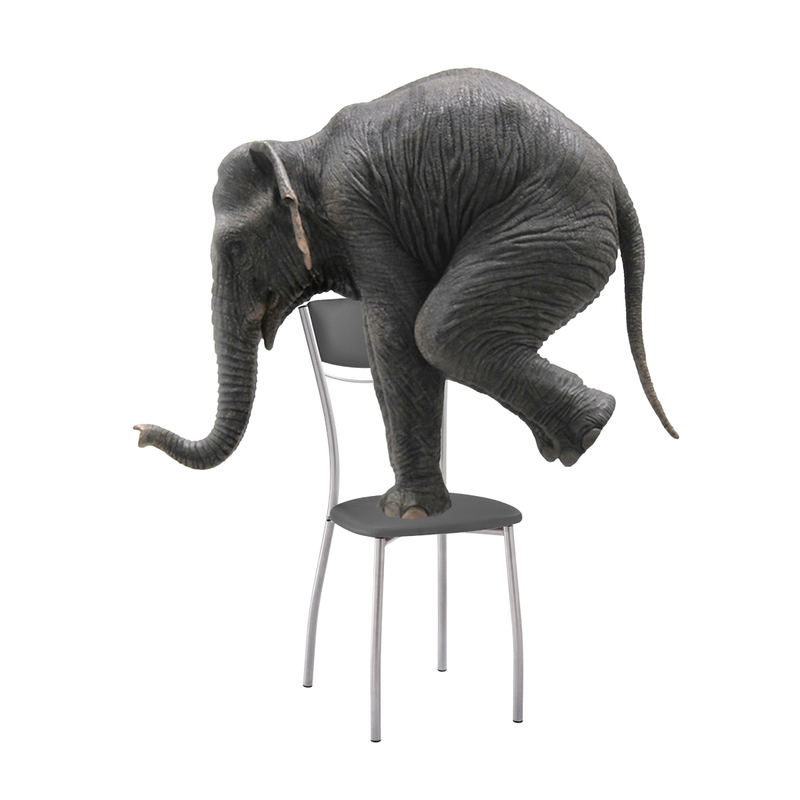 Стул на металлокаркасе, Goki с мягкой спинкой серый полимер / светлый мусс