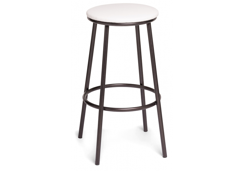 Барный стул, Drezegomad белый / темный мусс