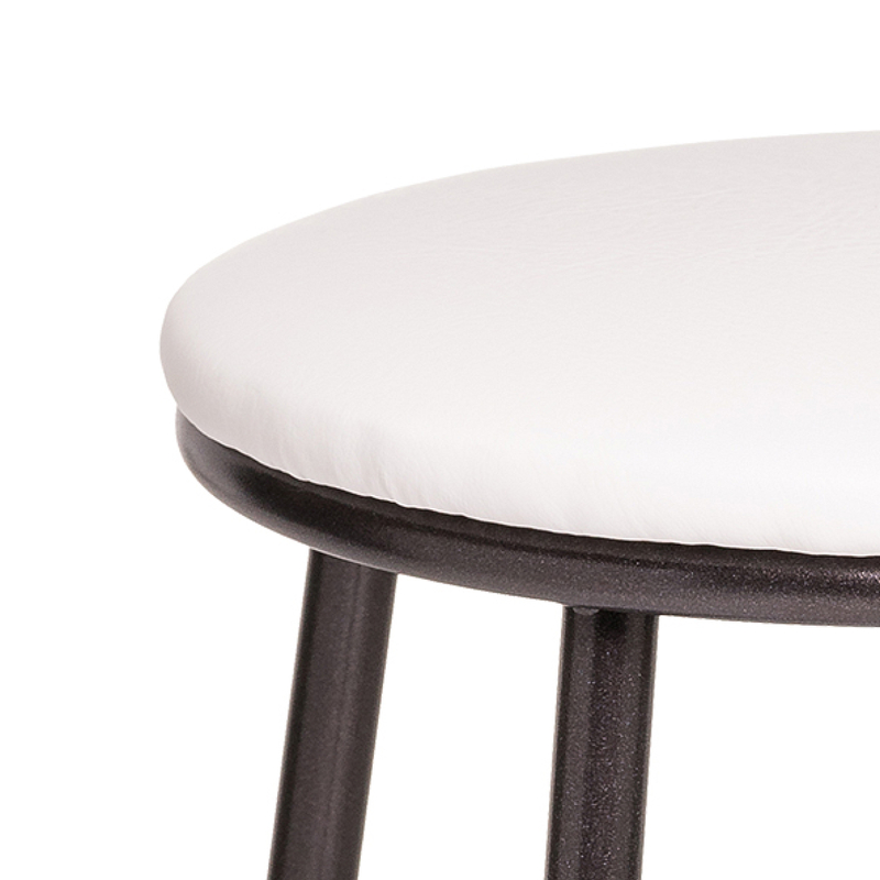 Барный стул, Drezegomad белый / темный мусс