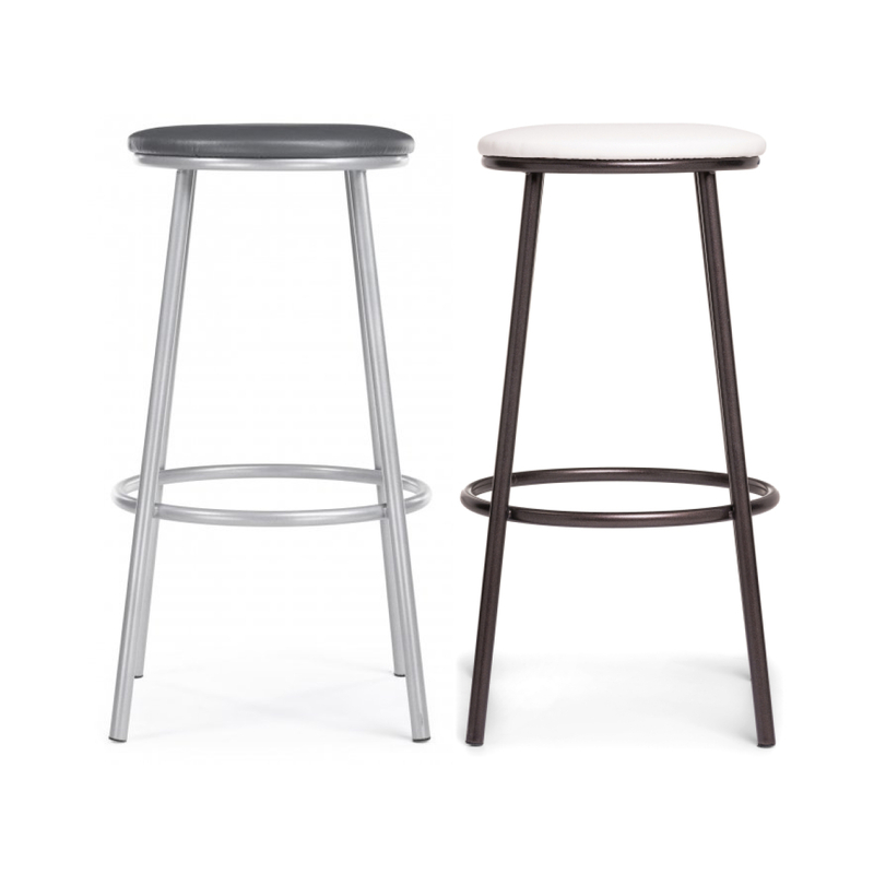 Барный стул, Drezegomad белый / темный мусс