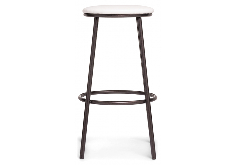 Барный стул, Drezegomad белый / темный мусс