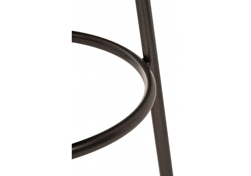 Барный стул, Drezegomad белый / темный мусс