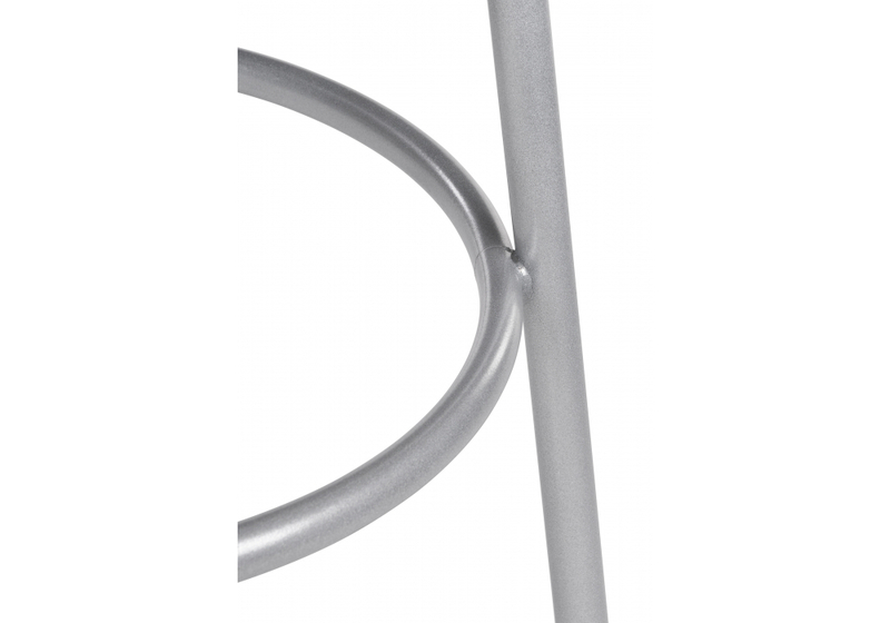 Барный стул, Drezegomad серый полимер / светлый мусс