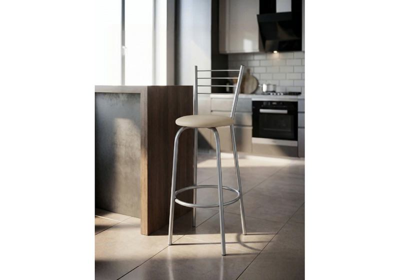 Барный стул, Sadov ваниль в крапинку / светлый мусс