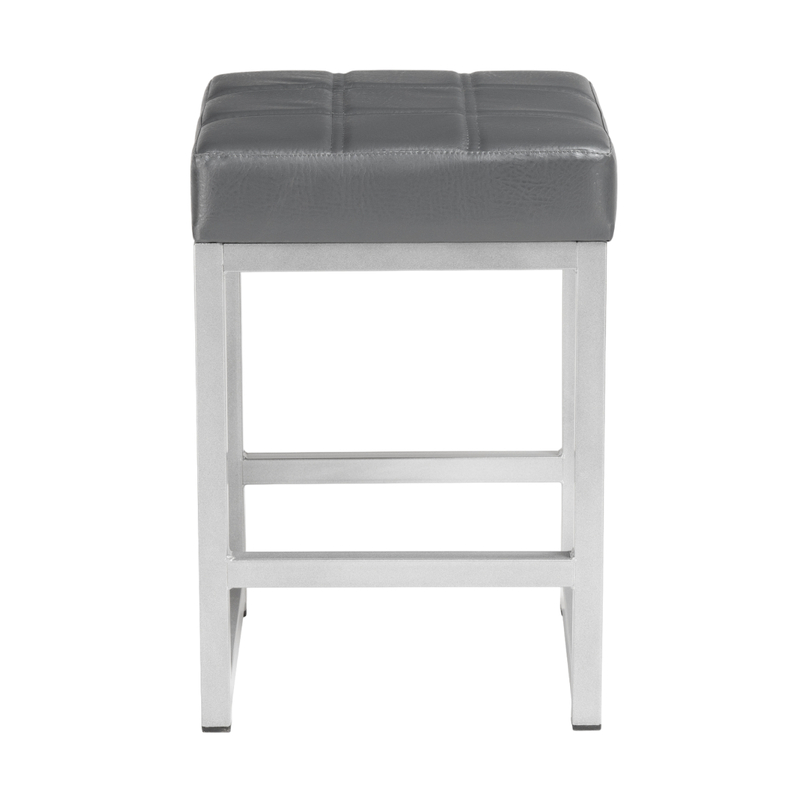 Табурет, Khurkroks серый полимер / светлый мусс