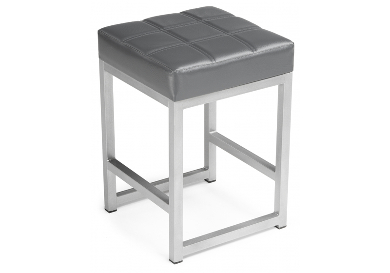 Табурет, Khurkroks серый полимер / светлый мусс