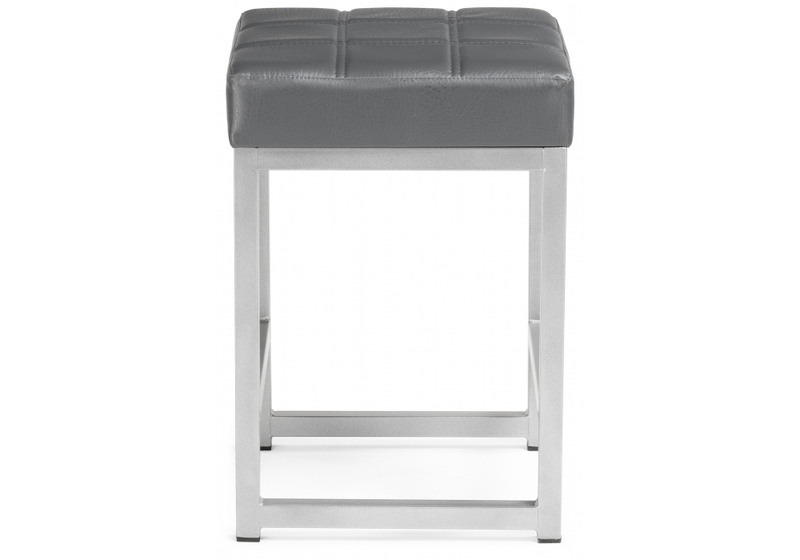 Табурет, Khurkroks серый полимер / светлый мусс