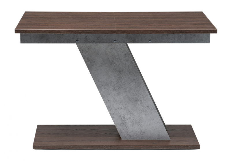 Стол деревянный, Тирион бетон чикаго серый / дуб гладстоун табак